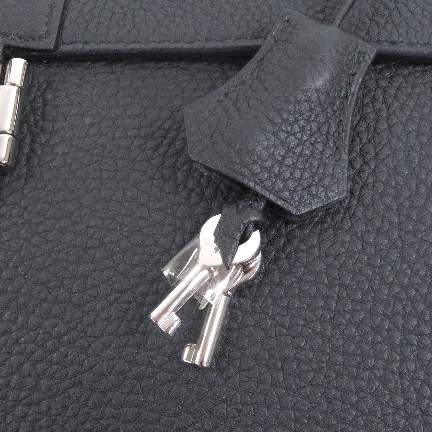 Excellent Condition Hermes Sac À Depeche 38 Togo Silver Hardware