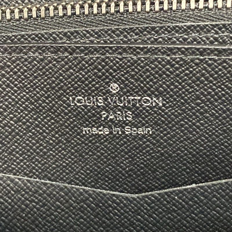 Louis Vuitton Long Wallet Monogram Eclipse Zippy XL In Canvas M61698 Monogram