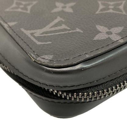 Louis Vuitton Long Wallet Monogram Eclipse Zippy XL In Canvas M61698 Monogram