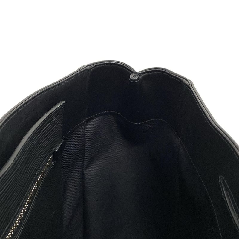 Louis Vuitton Epi Grand Sac M55185 Noir Black Leather Tote Bag Cowhide