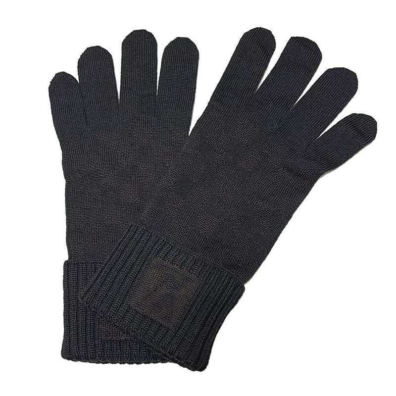 Louis Vuitton Gloves Damier Men's Gompti Damier M74430 Marron Wool