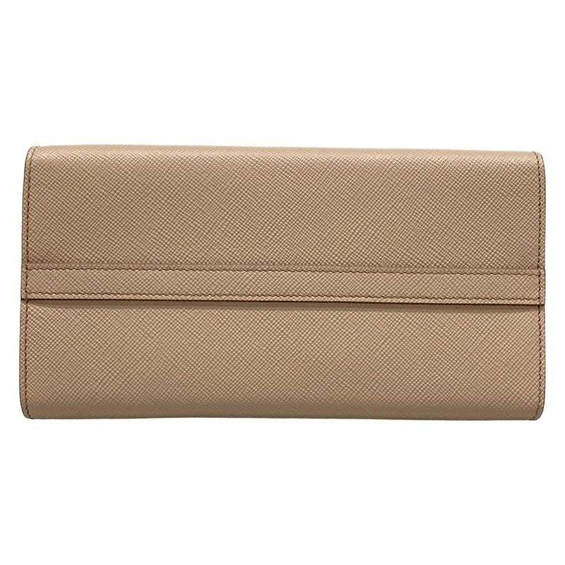 Prada Monochrome Tote Bag Pink Beige Robot Leather