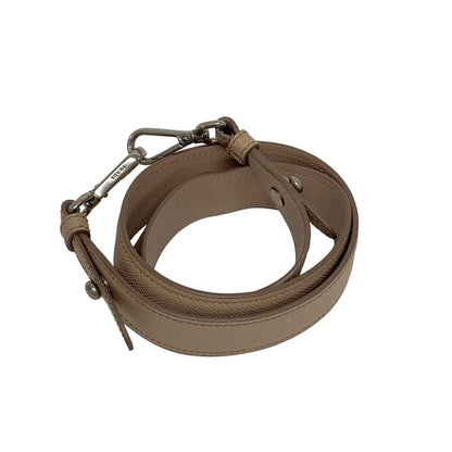 Prada Monochrome Tote Bag Pink Beige Robot Leather