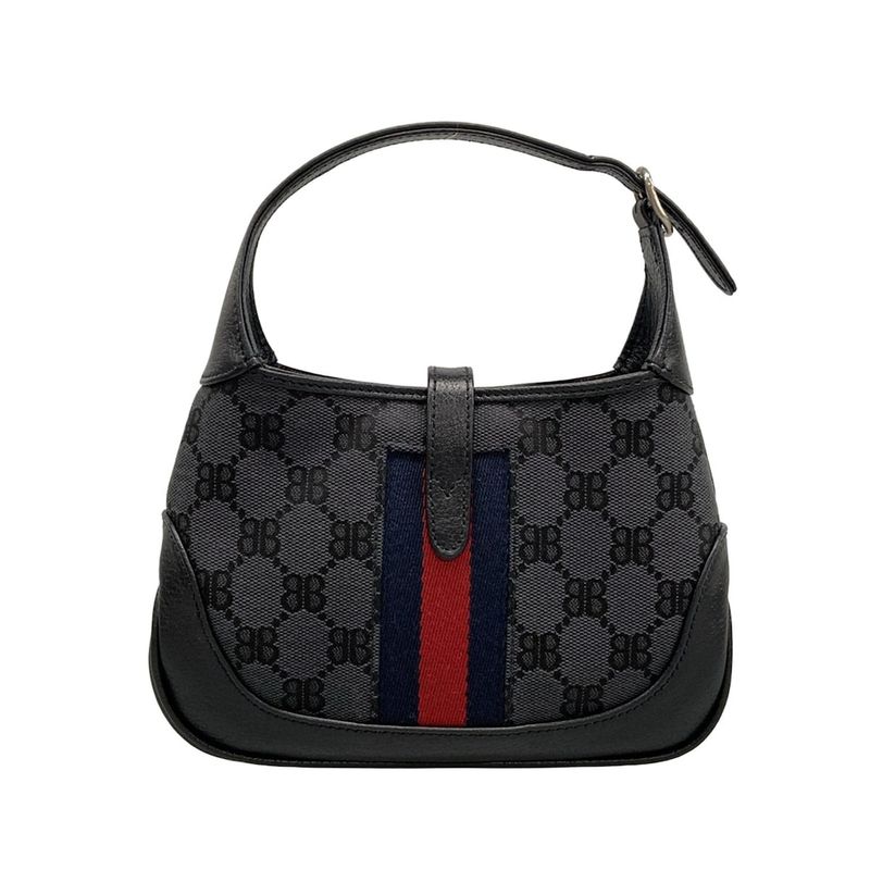 Balenciaga Handbag The Hacker Project Jackie 680132 Black X Navy X Red Gucci