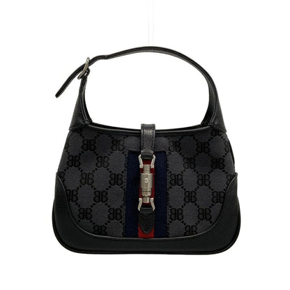 Balenciaga Handbag The Hacker Project Jackie 680132 Black X Navy X Red Gucci