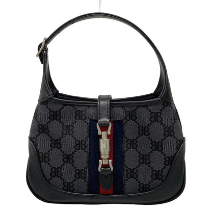 Balenciaga Handbag The Hacker Project Jackie 680132 Navy And Red Gucci Collabora