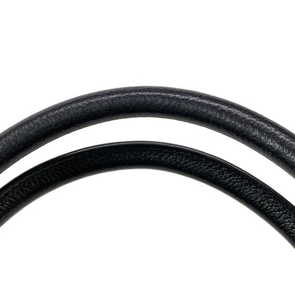 Chanel Executive Line Tote Bag Black Silver Hardware Leather