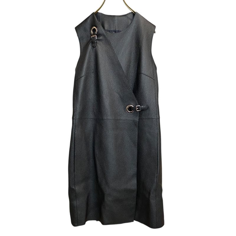 Tagged Hermes Women's Deerskin Leather Dress 34