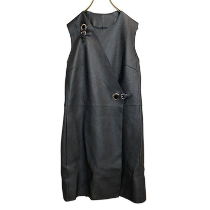 Tagged Hermes Women's Deerskin Leather Dress 34