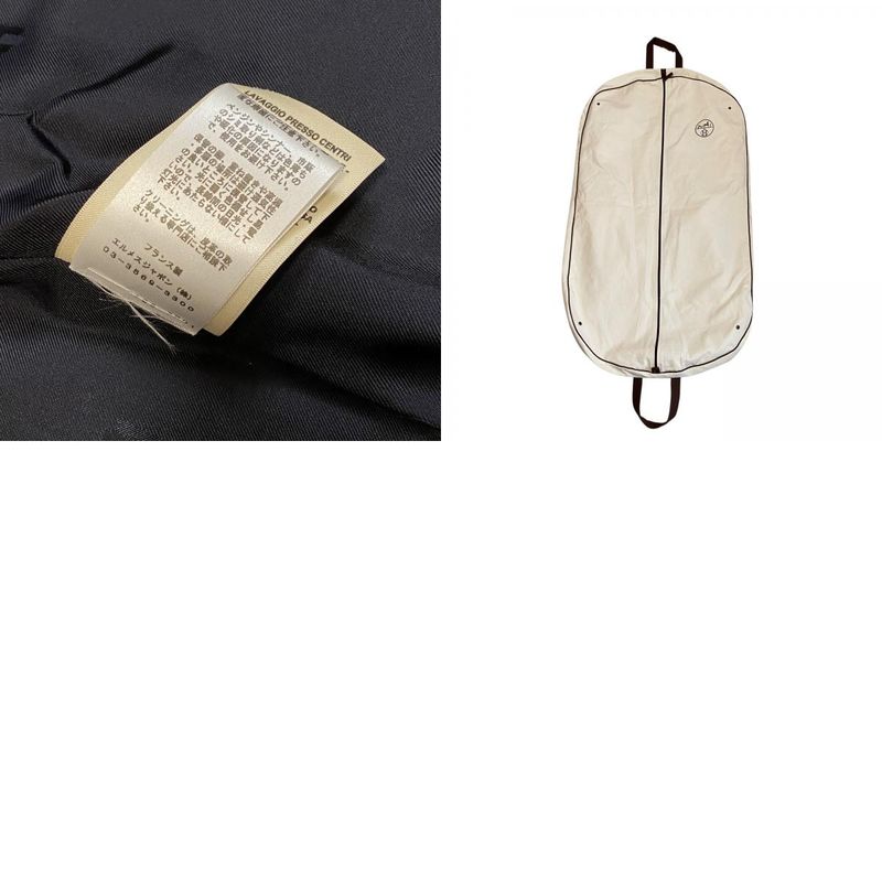 Tagged Hermes Women's Deerskin Leather Dress 34