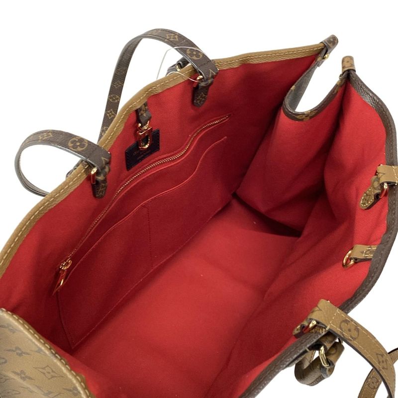 Louis Vuitton Tote Bag Monogram Reverse On-the-go GM M44576 Monogram X Monogram