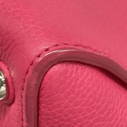 DIOR Christian Dior Handbag Dior Bar Pink And Orange Leather