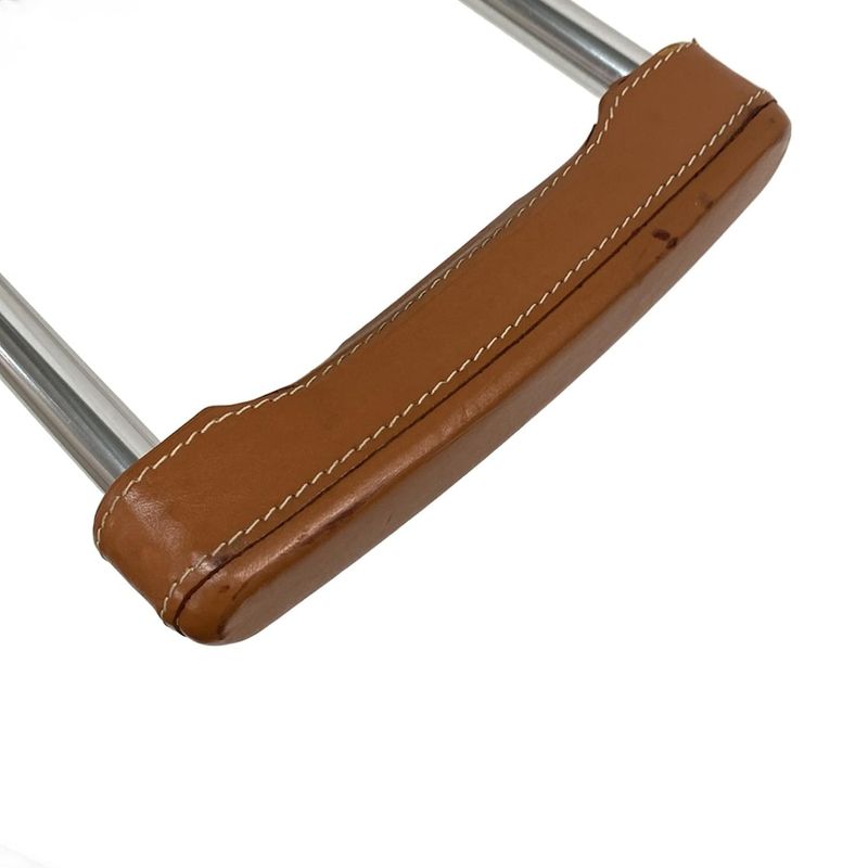 Goyard Carry Bag Trolley PM Black×brown×multi Leather