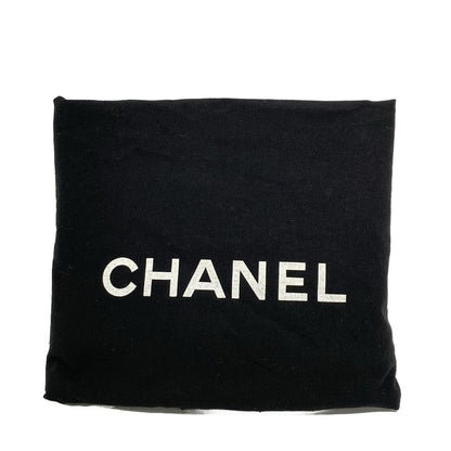 Chanel Tote Bag Deauville Line MM Black Chain Shoulder Silver Hardware 2way