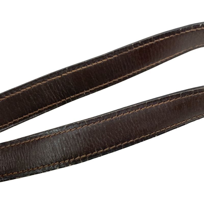 Hermes Shoulder Bag Constance 23 Chocolat Gold Hardware