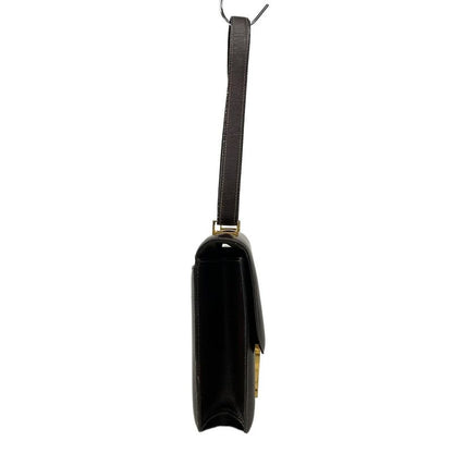 Hermes Shoulder Bag Constance 23 Chocolat Gold Hardware