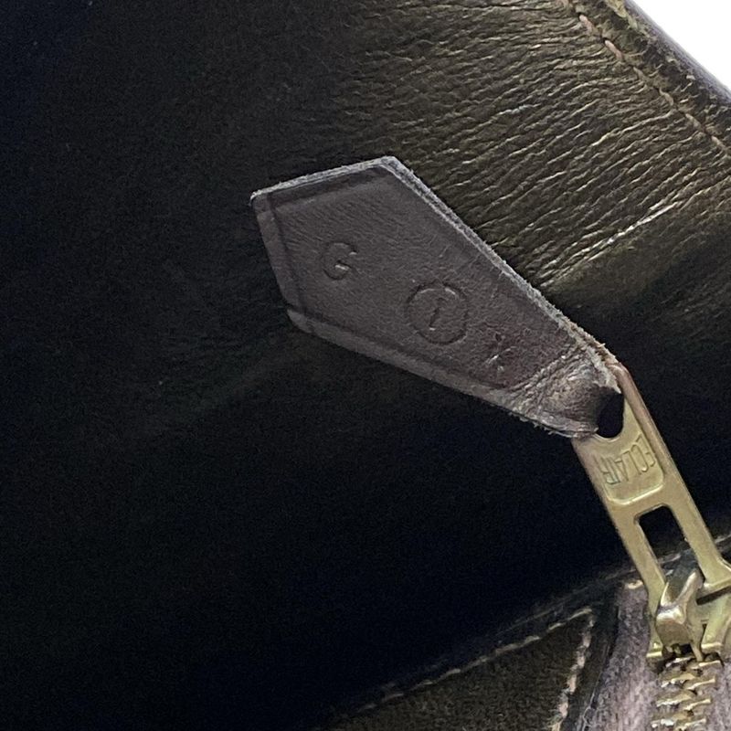 Hermes Shoulder Bag Constance 23 Chocolat Gold Hardware