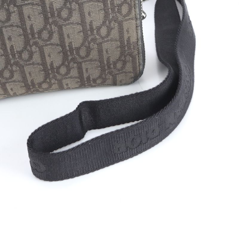 Dior Oblique Leather Shoulder Bag Crossbody Messenger Business Commuter