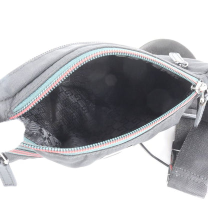 Gucci Sherry Line Leather Body Bag Crossbody Waist Pouch Shoulder 122350