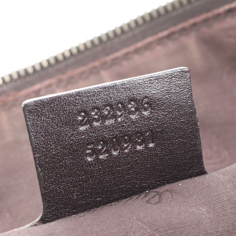 Gucci GG Canvas Sherry Line Horsebit Leather Tote Bag Shoulder 232936