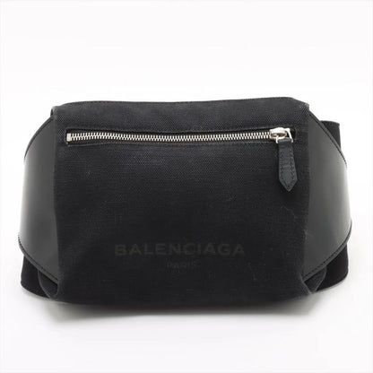 Balenciaga Leather 2WAY Body Bag Crossbody Body Waist Pouch Shoulder Genuine