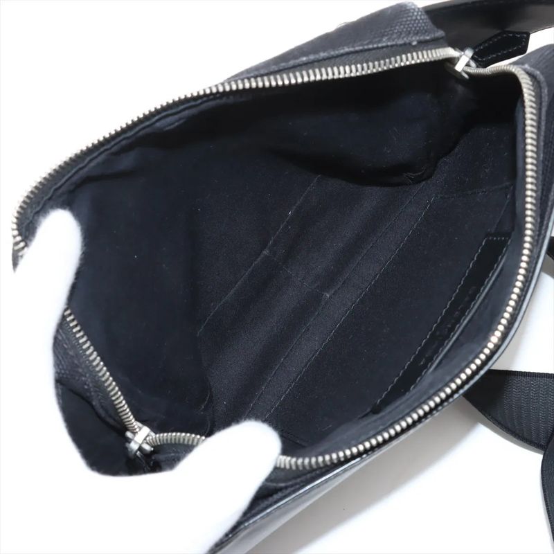 Balenciaga Leather 2WAY Body Bag Crossbody Body Waist Pouch Shoulder Genuine