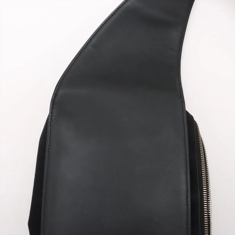 Balenciaga Leather 2WAY Body Bag Crossbody Body Waist Pouch Shoulder Genuine