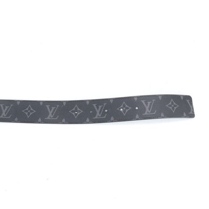 Extreme Louis Vuitton Monogram Eclipse Belt LV Shake Reversible M0714 Leather