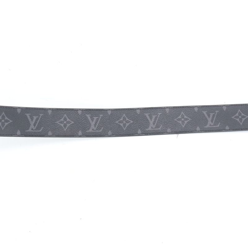 Extreme Louis Vuitton Monogram Eclipse Belt LV Shake Reversible M0714 Leather