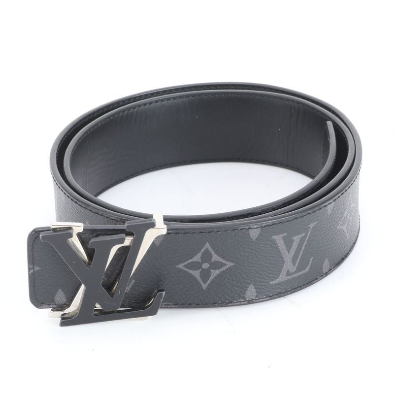 Extreme Louis Vuitton Monogram Eclipse Belt LV Shake Reversible M0714 Leather