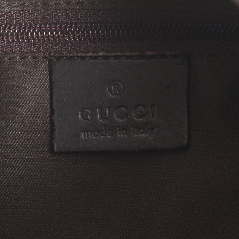 Gucci GG Canvas Sherry Line 001 3315 Leather Shoulder Bag Shoulder Hand