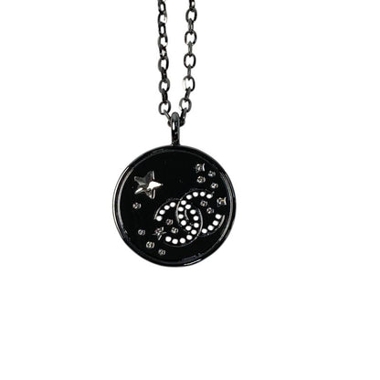 Chanel Women's Abe554 B24 K Medal Necklace