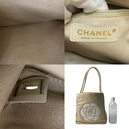 Chanel Women's Camellia Tote Bag Lambskin No 7 Shoulder Bag