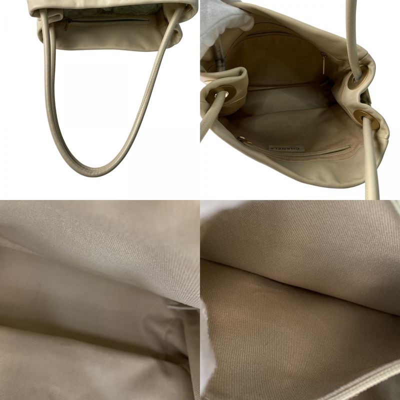 Chanel Women's Camellia Tote Bag Lambskin No 7 Shoulder Bag