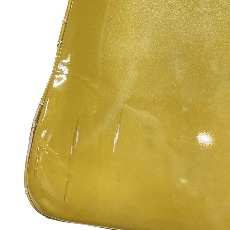 DIOR Christian Dior Handbag Lady Dior Large Bag Gray Silver Hardware Leather