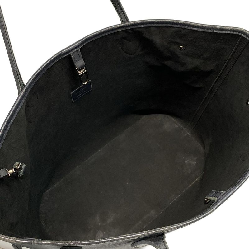Louis Vuitton Epi Neverfull MM M40932 Noir Black Leather Tote Bag