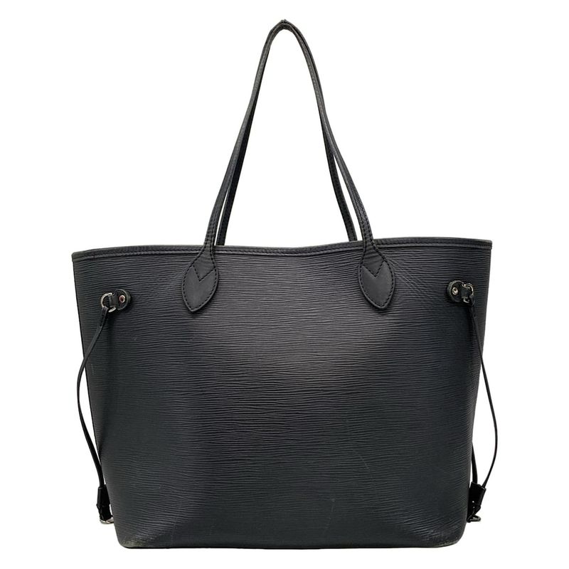 Louis Vuitton Epi Neverfull MM M40932 Noir Black Leather Tote Bag