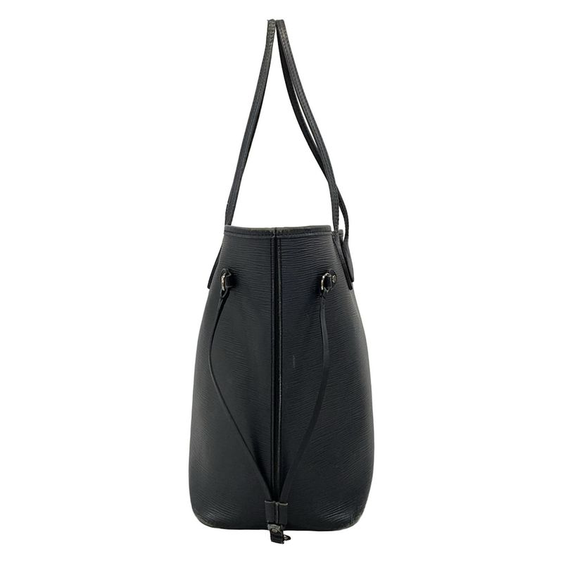 Louis Vuitton Epi Neverfull MM M40932 Noir Black Leather Tote Bag