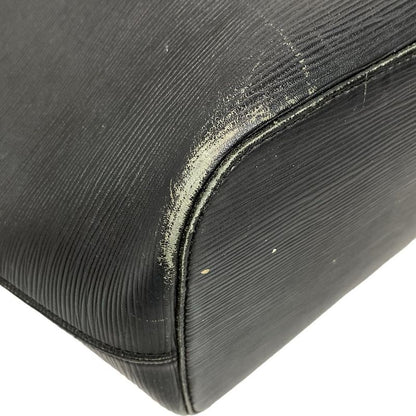 Louis Vuitton Epi Neverfull MM M40932 Noir Black Leather Tote Bag