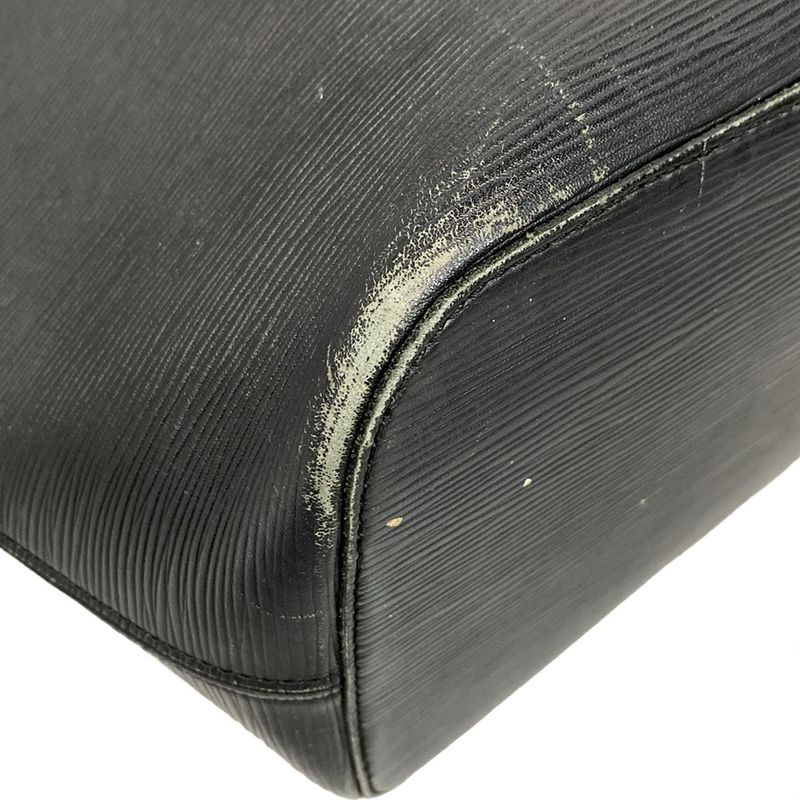 Louis Vuitton Epi Neverfull MM M40932 Noir Black Leather Tote Bag