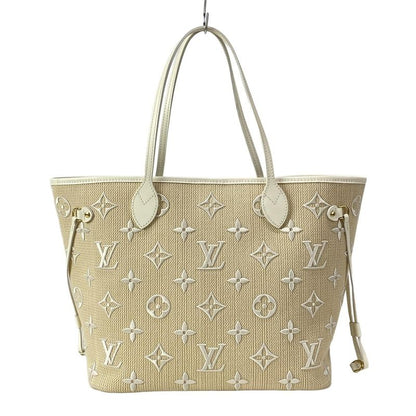Louis Vuitton Tote Bag By The Pool Neverfull MM M22839 Beige Cotton