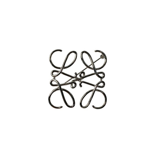Loewe Women's Anagram Brooch Silver