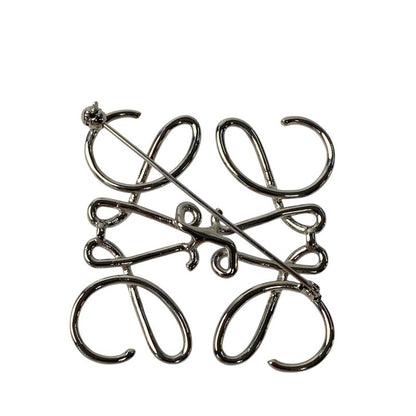 Loewe Women's Anagram Brooch Silver