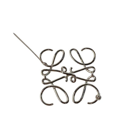 Loewe Women's Anagram Brooch Silver
