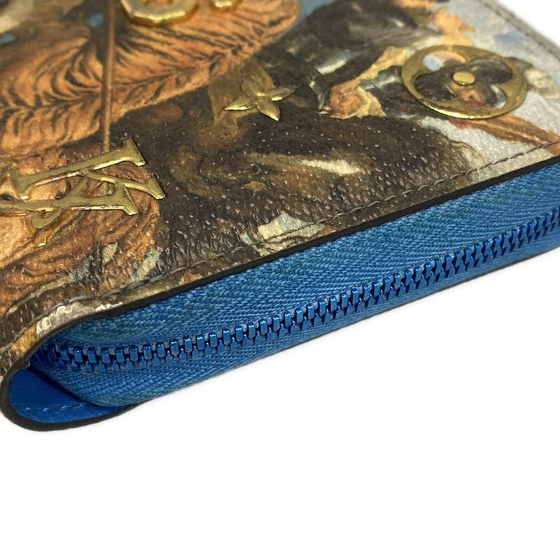 Louis Vuitton Long Wallet Masters Collection Zippy Wallet M64603 Monogram Serti