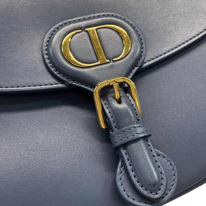 DIOR Christian Dior Shoulder Bag Dior Bobby Medium Bag Blue Gray