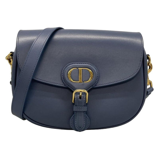 DIOR Christian Dior Shoulder Bag Dior Bobby Medium Bag Blue Gray