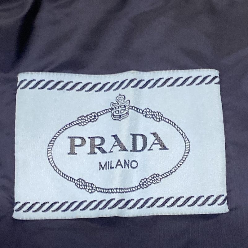 Prada Down Coat Size 40 M Women - Dark Navy Long Sleeves Winter Down