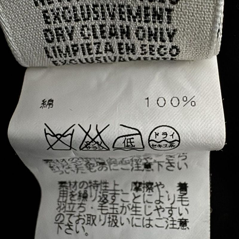 Hermes Short Sleeved Cut And Sewn Size 36 S Women - Black V-neck See-through