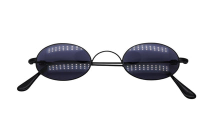 Chanel Oval Sunglasses Eyewear CC Logo Black
